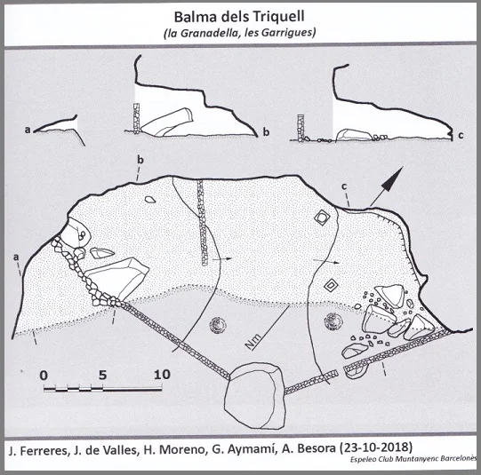 Topografía de TRIQUELL, BALMA DELS
