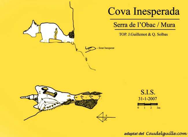 Topografia de INESPERADA, COVA