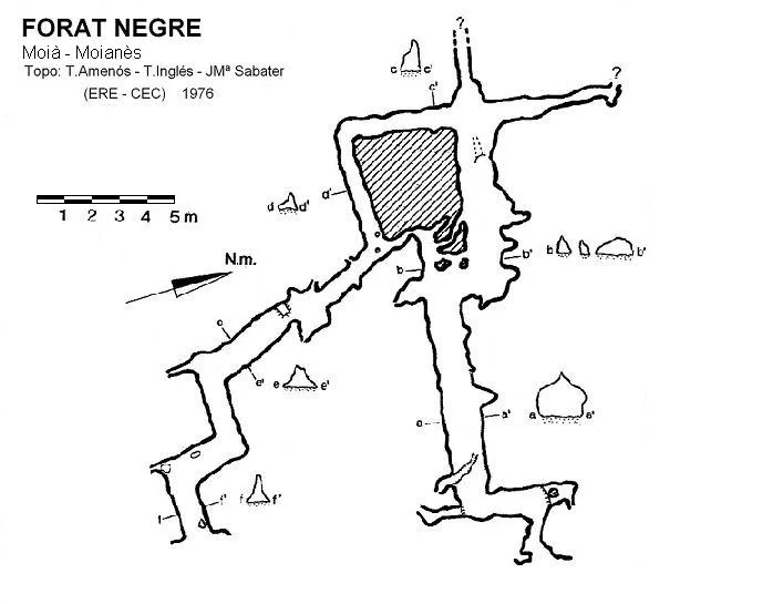Topografia de NEGRE, FORAT