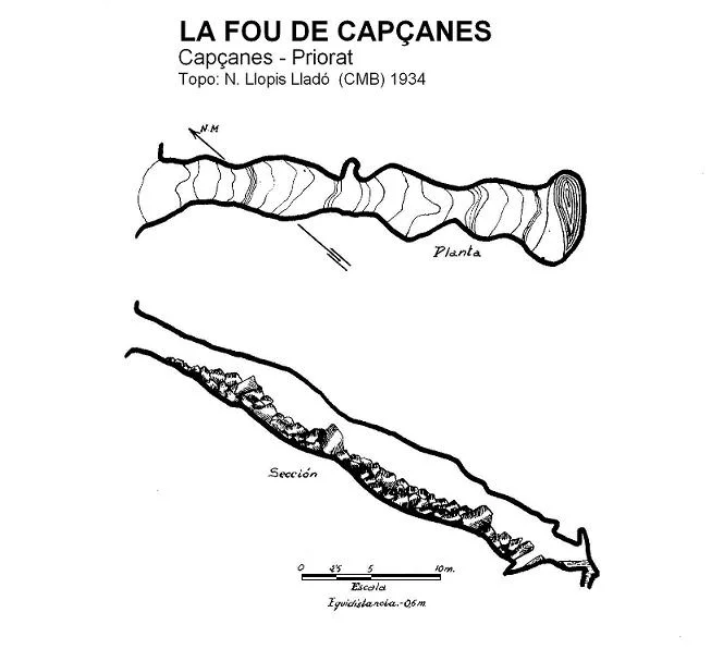Topographie de FOU DE CAPÇANES, LA