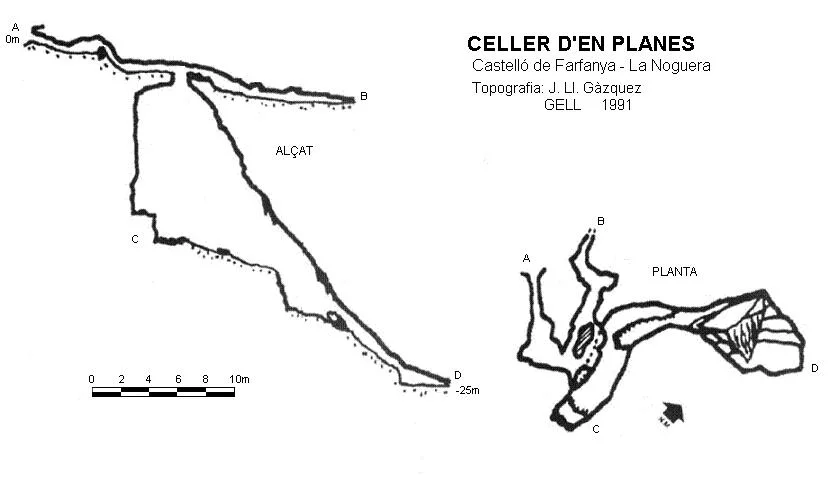 Topographie de CELLER D'EN PLANES, FORAT DEL