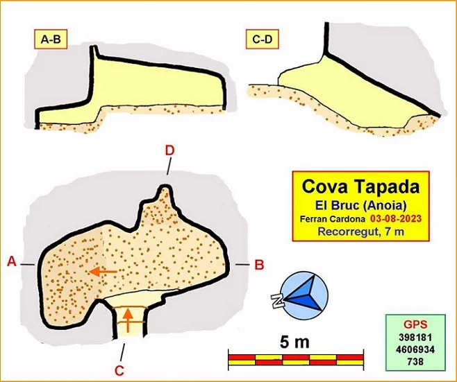 Topographie de TAPADA, COVA