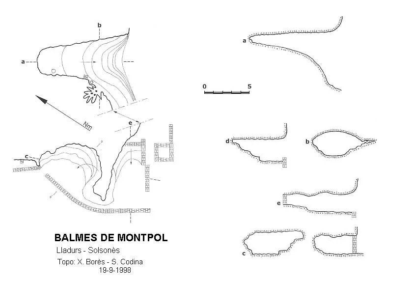 Topografía de MONTPOLT, BALMES DE
