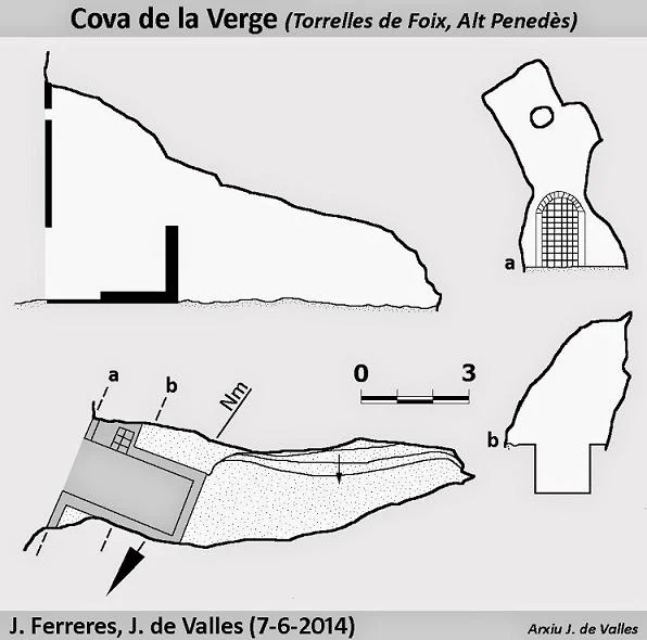 Topografia de VERGE, COVA DE LA