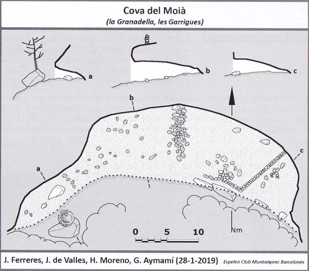 Survey of MOIÀ, COVA DEL