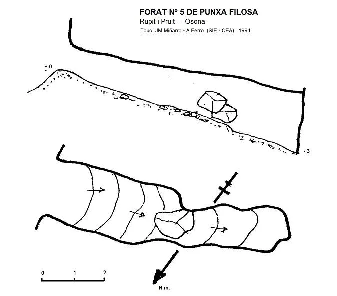 Topografia de PUNXA FILOSA, FORAT Nº5 DE