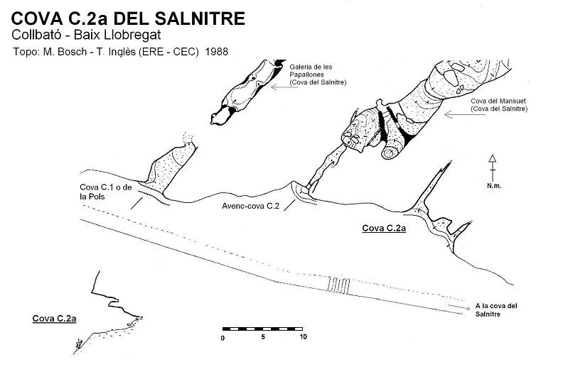 Topografía de SALNITRE, COVA C.2a DEL