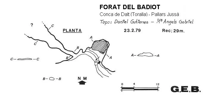 Topografía de BADIOT, FORAT DEL