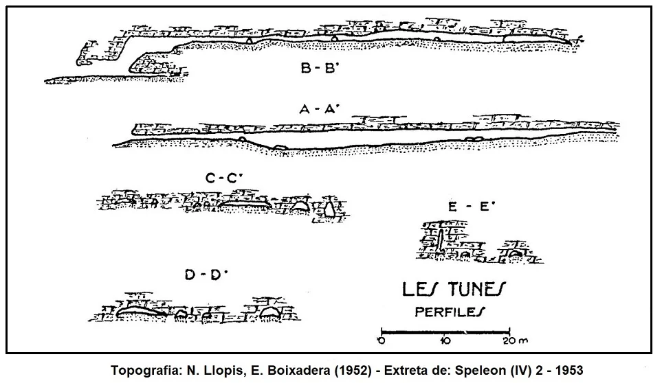 Topografia de TUNES, LES