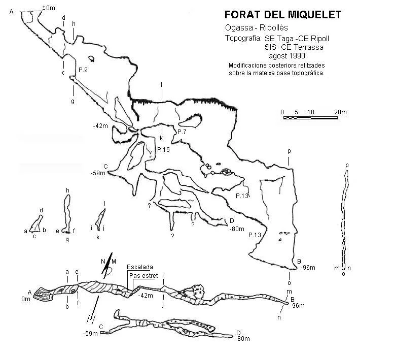 Topografia de MIQUELET, FORAT DEL