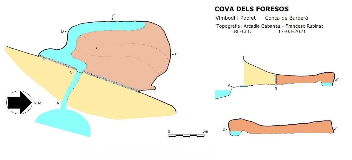 Topografia de FORESOS, COVA DELS