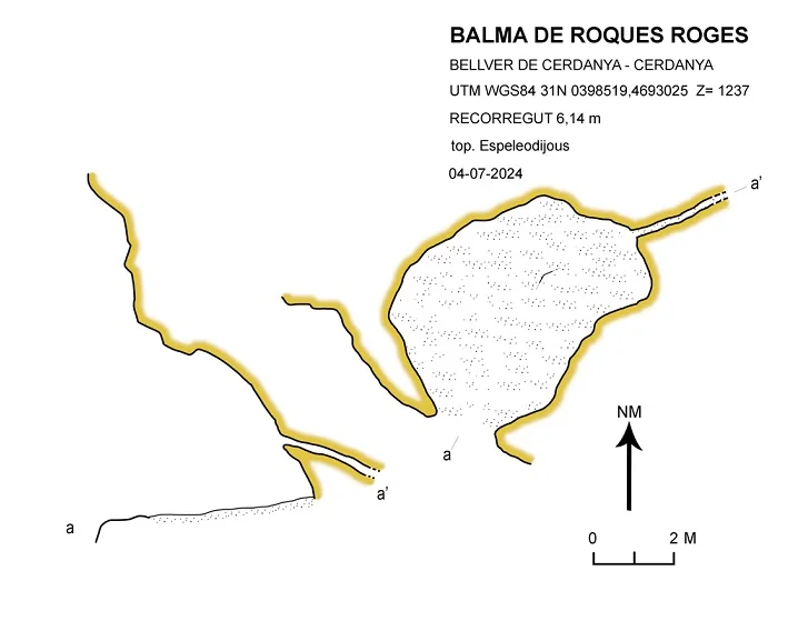 Topographie de ROQUES ROGES, BALMA DE LES