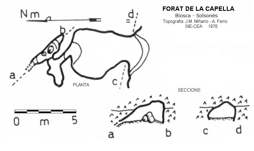 Topografía de CAPELLA, FORAT DE LA