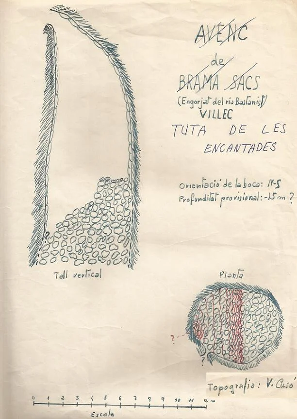 Survey of ENCANTADES, TUTA DE LES
