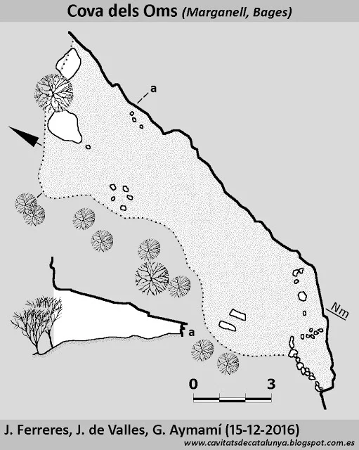 Topographie de OMS, COVA DELS