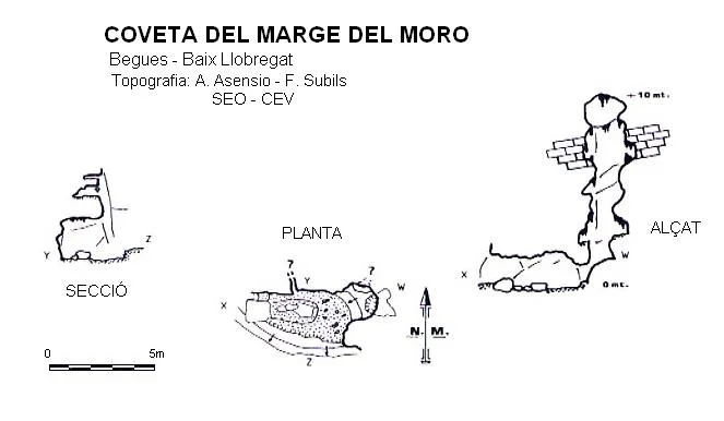Survey of MARGE DEL MORO, COVETA DEL