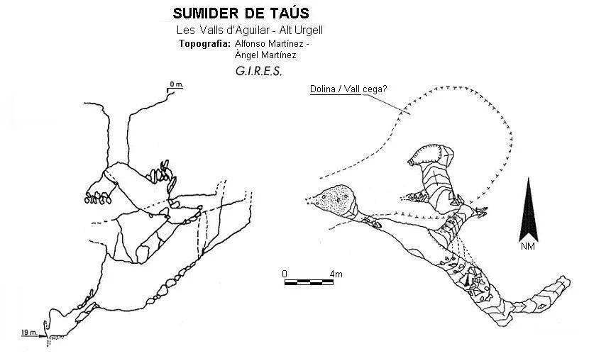Topographie de TAÚS, SUMIDER DE