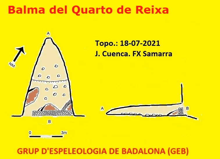 Topografía de QUARTO DE REIXA, BALMA DEL