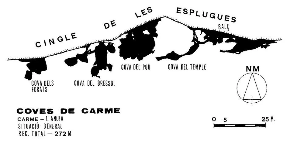 Topografia de POU, COVA DEL