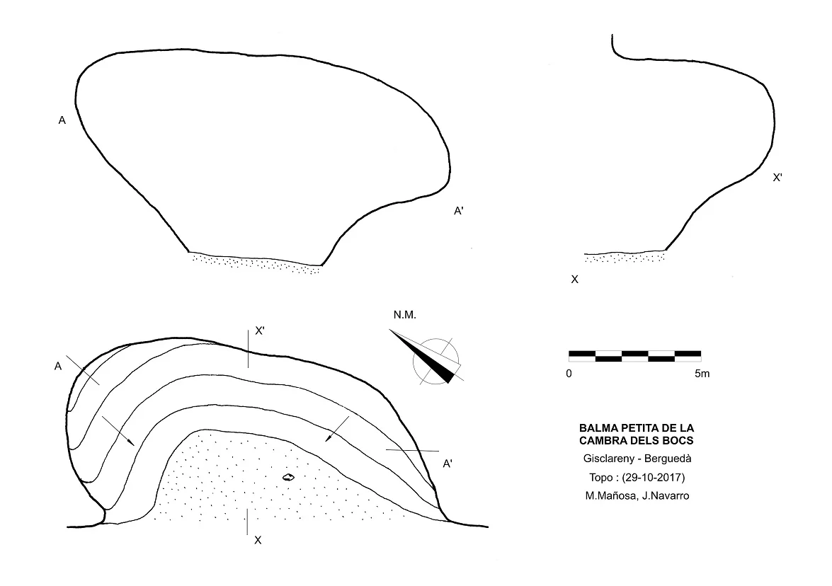 Survey of CAMBRA DELS BOCS, BALMA PETITA DE LA