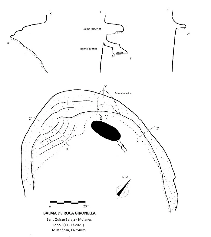 Topografía de ROCA GIRONELLA, BALMA DE