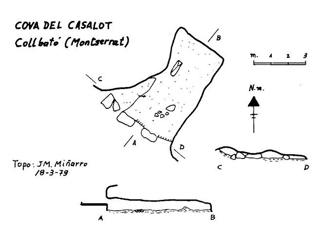 Topografia de CASALOT, COVA DEL