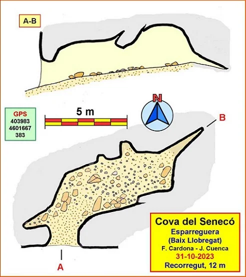 Survey of SENECÓ, COVA DEL