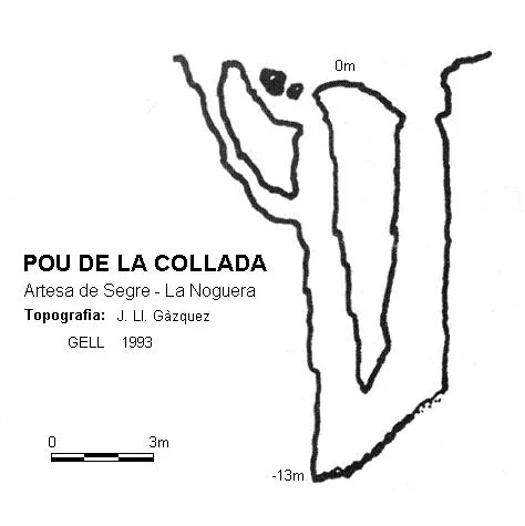 Topografía de COLLADA, POU DE LA