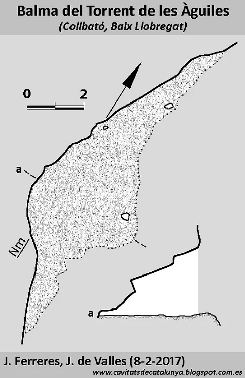 Topografia de TORRENT DE LES ÀGUILES, BALMA DEL