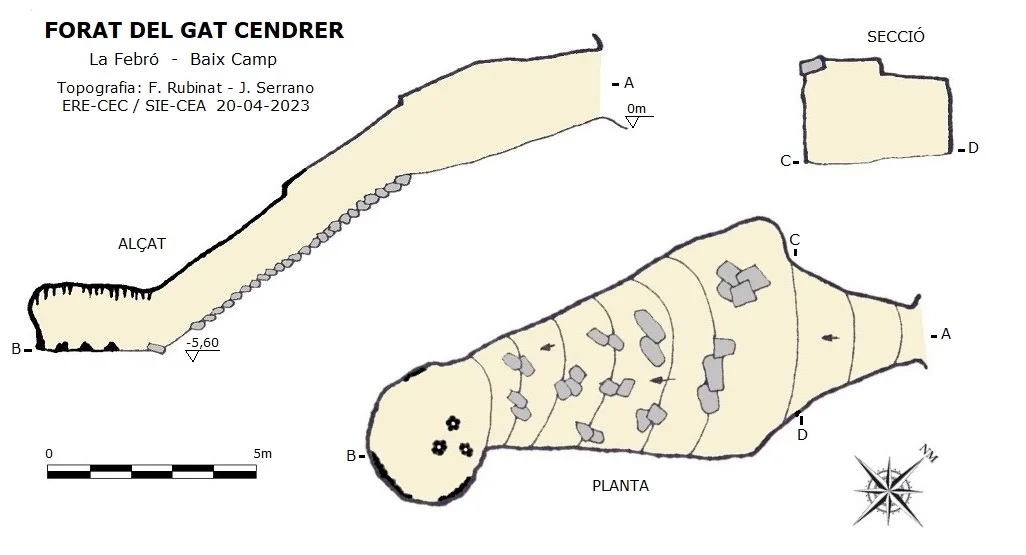 Survey of GAT CENDRER, FORAT DEL
