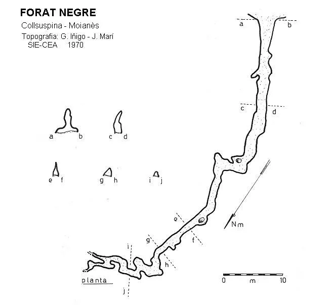 Topografía de NEGRE DE PUIGANTIC, FORAT