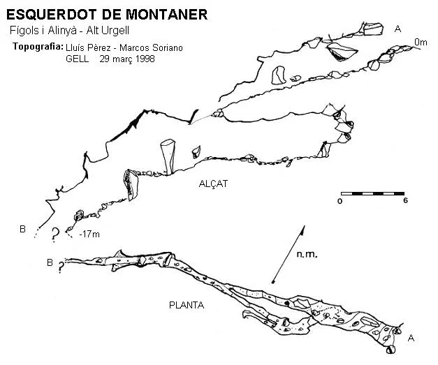 Survey of MONTANER, ESQUERDOT DE