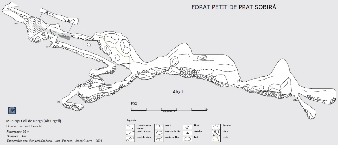 Topografia de PRAT SOBIRÀ, FORAT PETIT DE