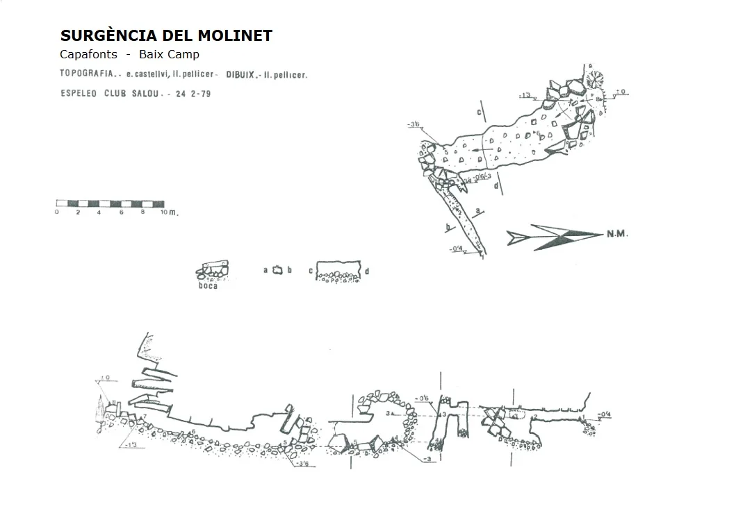 Survey of MOLINET, SURGÈNCIA DEL