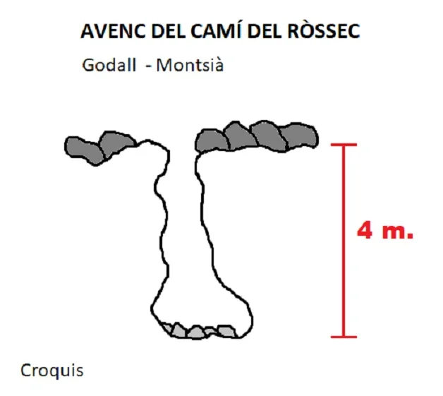 Topographie de CAMÍ DEL RÒSSEC, AVENC DEL