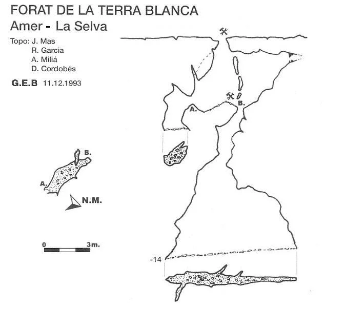 Topografía de TERRA BLANCA, FORAT DE LA