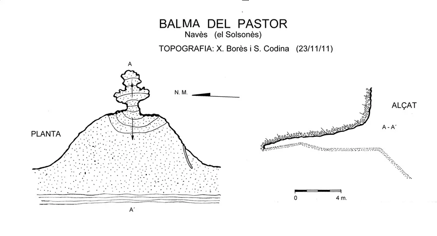 Topografía de PASTOR, BALMA DEL