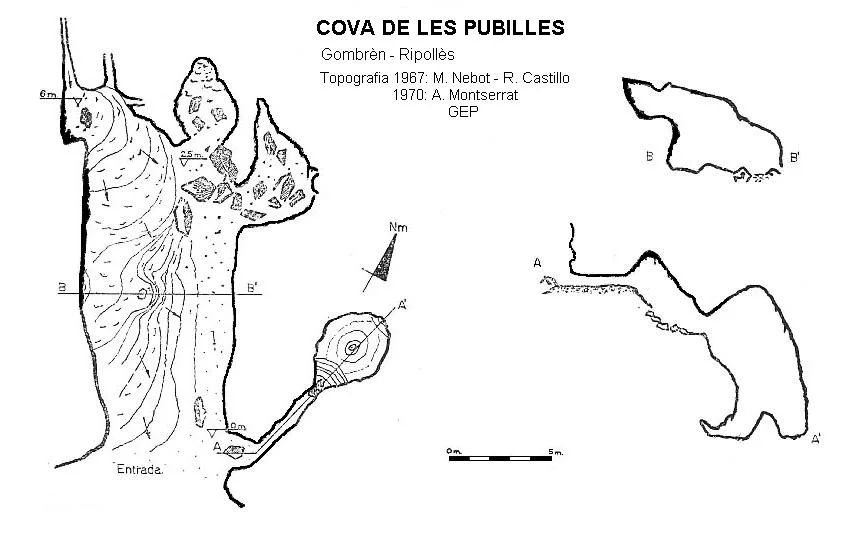 Topografia de PUBILLES, COVA DE LES