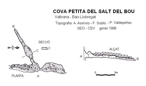 Survey of SALT DEL BOU, COVA PETITA DEL