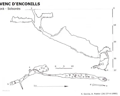 Topografia de ENCONILLS, AVENC D' (1 de 1)