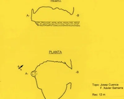 Topographie de CANTÓ DE LA MÓRA, COVA DEL (1 sur 1)