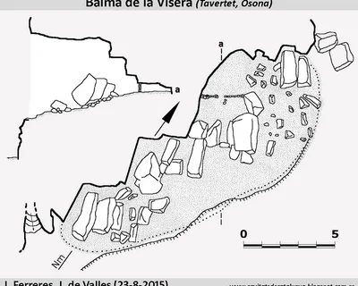Topografia de VISERA, BALMA DE LA (2 de 2)