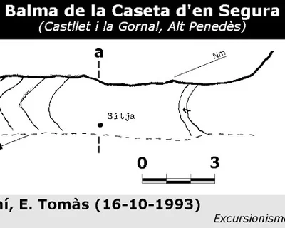 Topografia de CASETA D'EN SEGURA, BALMA DE LA (1 de 1)