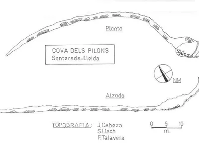Topografia de PILONS, COVA DELS (1 de 1)