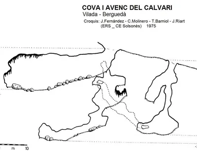 Topografía de CALVARI, COVA I AVENC DEL (1 de 1)