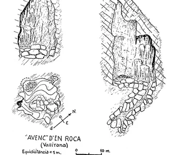 Topografia de ROCA,  AVENC D'EN (3 de 4)