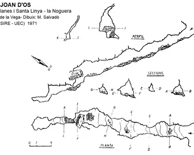 Topografía de JOAN D'OS, COVA DE (2 de 2)