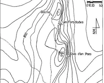 Topographie de PACA, COVA D'EN (1 sur 1)