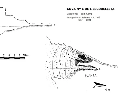 Survey of ESCUDELLETA, COVA Nº6 DE L' (1 of 1)