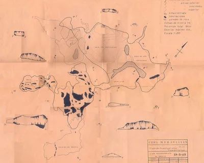 Topografia de MERAVELLES, COVA (1 de 1)